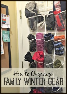 How to Organize Family Winter Gear
