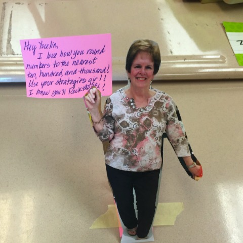 Special teacher leaves individualized message to each and every student in the class