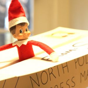 Elf on the Shelf Arrival