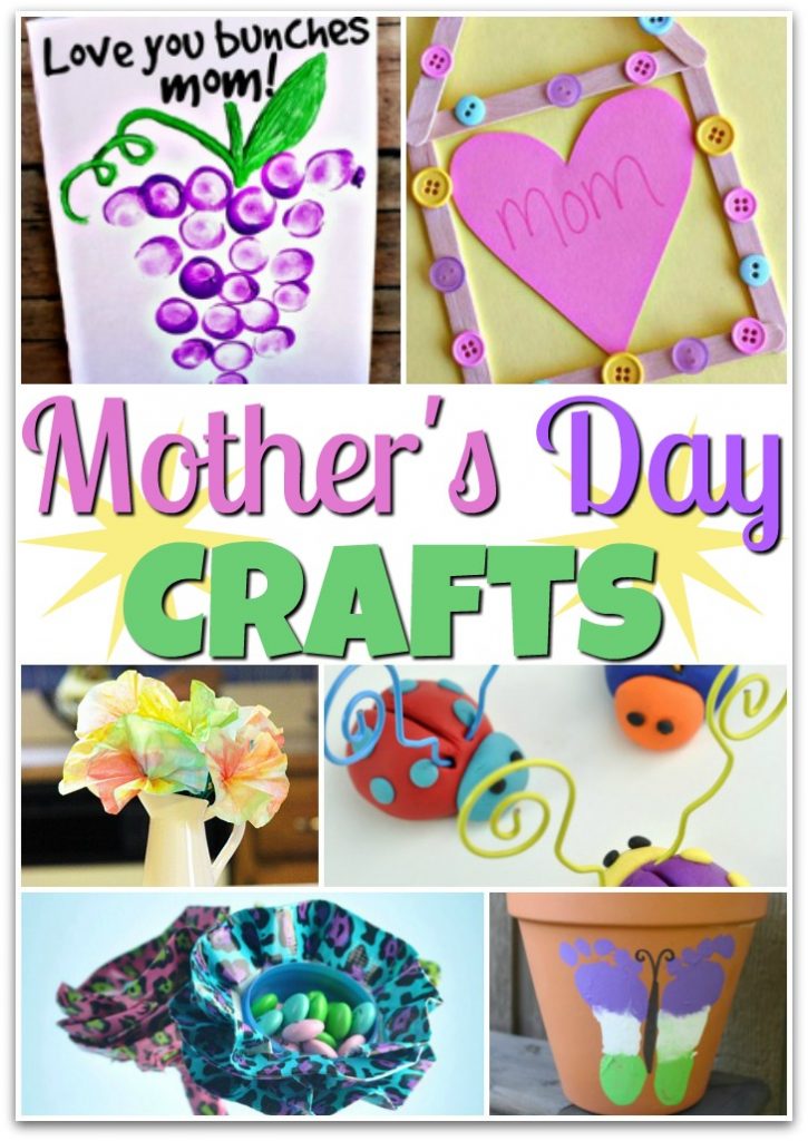15 Easy Mother's Day Crafts for Kids to Make - Busy Kids ...