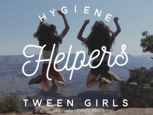 Girls Hygiene Helpers - tips for skincare, nails, eyebrows, periods